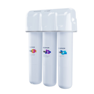 Проточная система Аквафор ECO Pro + Фильтр-бутылка Сити